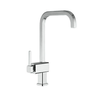 Gooseneck. BLOCK Swivel Mixer Tap QU107